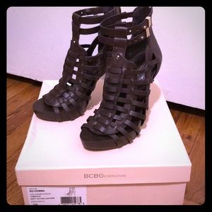 BCBGeneration Gemma Caged Heels